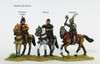 War of the Roses Mounted Lancastrian Command - Available to Order