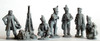 Napoleonic French Infantry 'Hired Help' for Hauling Guns, Resting - Available to Order