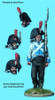40mm Peninsular Spanish Line Infantryman Advancing, Shouldered Arms, Overalls, 1805 Uniform - Available to Order