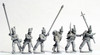 Napoleonic British Hanoverian Militia Command Marching Casually - Available to Order