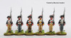Napoleonic 1806 Prussian Army Musketeers Standing to Attention (Brandenburg Cuffs) - Available to Order