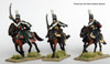 Napoleonic 1806 Prussian Army Hussars in Peaked Mirlitons, Charging - Available to Order