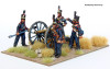 Napoleonic Portuguese Foot Artillery Firing 6pdr on Bracket Carriage 1807-14 - Available to Order