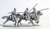 Napoleonic Russian Don Cossacks (Summer Dress), Couched Lances, Galloping - Available to Order