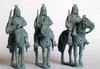 Sudan British Egyptian Cuirassiers, Swords Drawn on Standing Horses - Available to Order