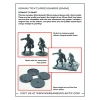 General Accoutrements: 25mm Textured Bases (2mm Bevel)