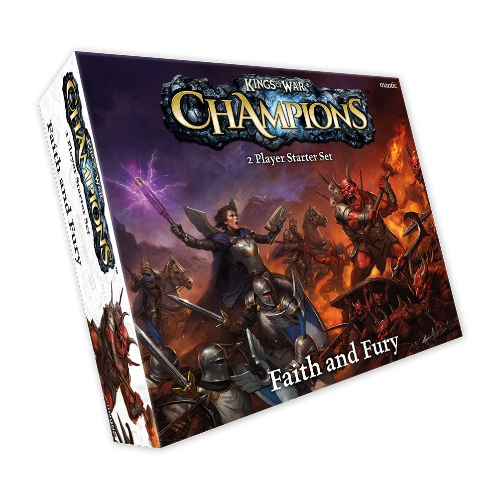 Kings of War Champions Faith & Fury 2-Player Starter Set - Your