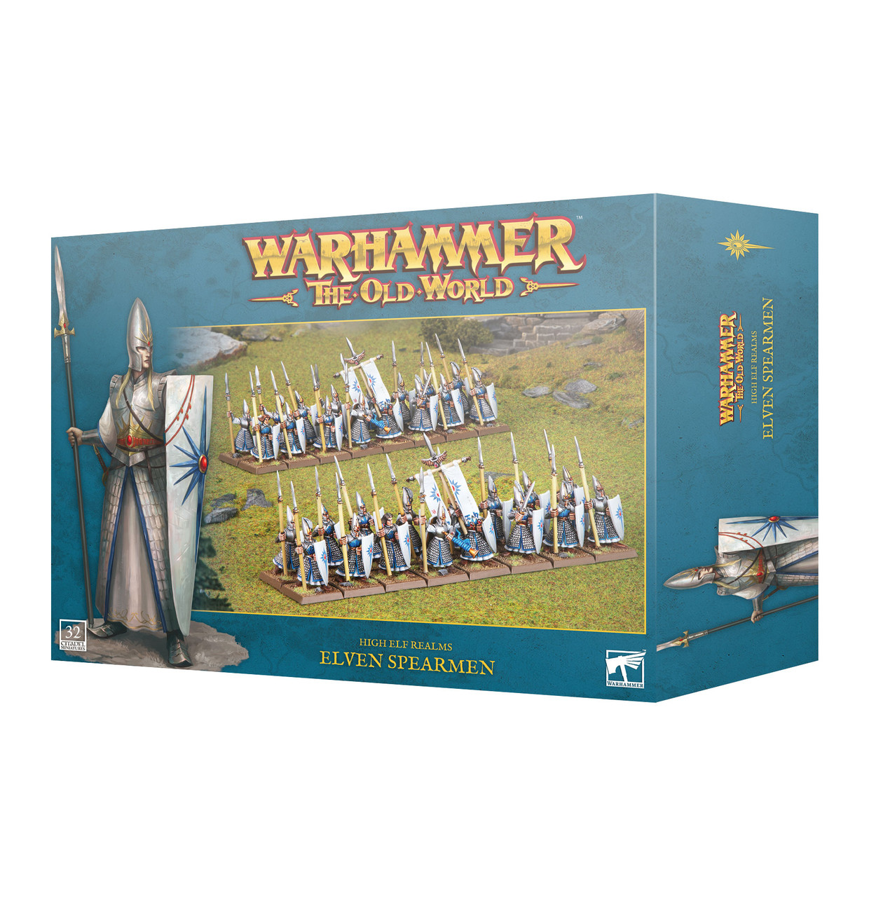 Warhammer: The Old World High Elf Realms Elven Spearmen - Your