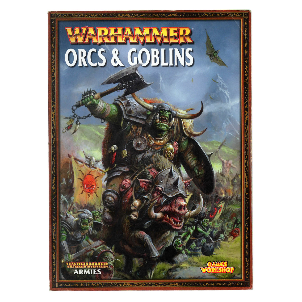 【未使用】ハードカバー Kingdom of Fantasy16冊セット Warhammer Fantasy Orcs & Goblins Army Book (7th) - Pre-owned
