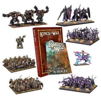 Kings of War The Raging Void: Twilight Kin vs. Abyssal Dwarfs 2-Player Starter