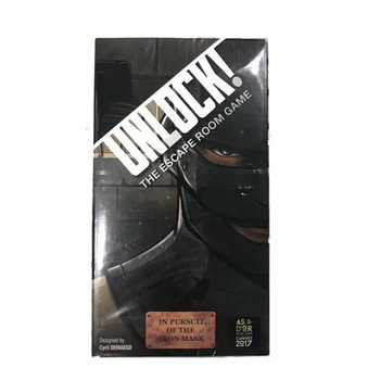 Space Cowboys Unlock! Escape Room Card Game - In Pursuit of the Iron Mask
