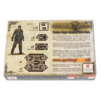 Dystopian Wars Prussian Empire Armoured Battle Group