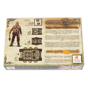 Dystopian Wars Kingdom of Britannia Armoured Battle Group