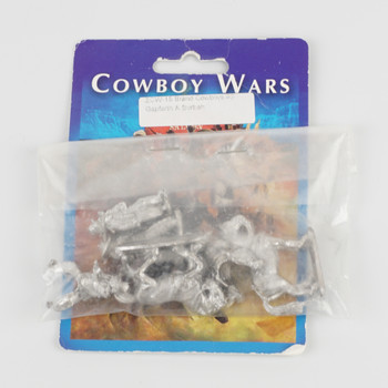 Old Glory 25mm Cowboy Wars Brand Cowboys #2 Gapforth & Burbah