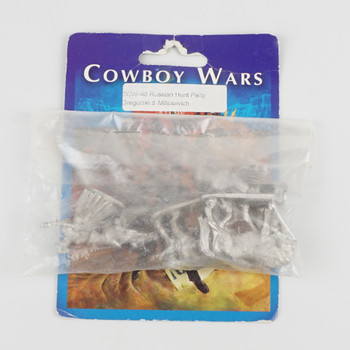 Old Glory 25mm Cowboy Wars Russian Hunting Party #2 Gregorski & Miliosovich