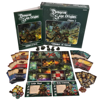 Dungeon Saga Origins Glimmer of Greed Expansion