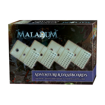 Battle Systems Maladum Adventurer Dashboards Accessory Expansion - Additional PC Trays for Multi- and Large Parties