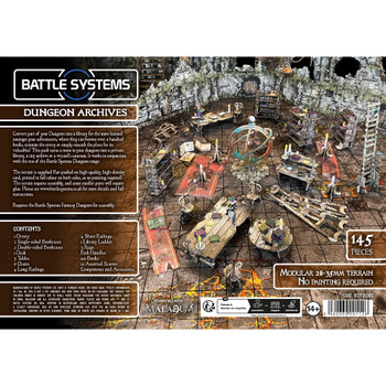 Fantasy Dungeon Terrain Archives - Battle Systems Terrain Immersive Scenery for D&D DND Maladum Pathfinder RPGs Full Color Heavy Duty Cardstock Printed Both Sides