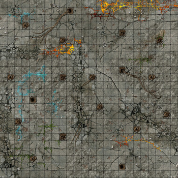 Battle Systems Dungeon Gaming Mat 2x2