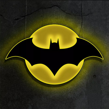 Brandlite DC Comics Batman LED Logo Light - Large 15x25"