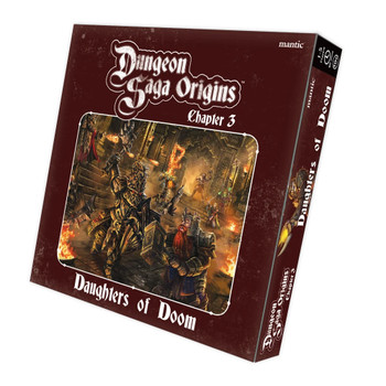 Dungeon Saga Origins Daughters of Doom Expansion - Dungeon-crawling Family Adventures in the World of Kings of War!