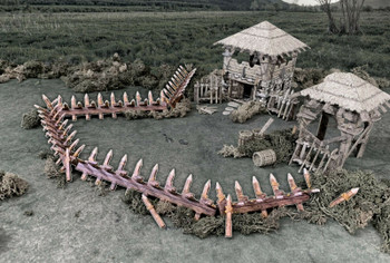 Battle Systems Fantasy Terrain Deadly Stakes - 28-35mm DND D&D RPG Wargames Historical / Fantasy Card Scenery