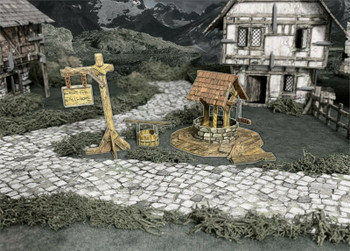 Battle Systems Fantasy Terrain Village Well