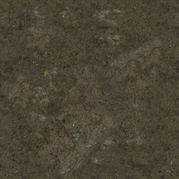 Battle Systems Terrain Muddy Streets Game Mat 3x3 - Neoprene Playmat for Warhammer, D&D, Frostgrave and More!