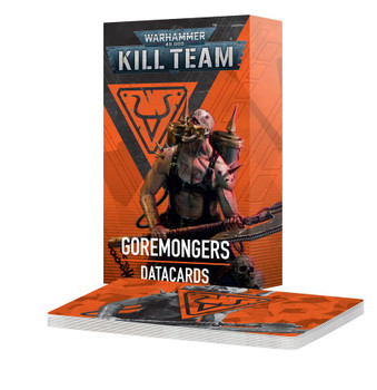 Warhammer 40k Kill Team Goremongers Datacards