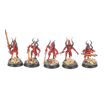 Warhammer Chaos Daemons of Khorne Bloodletters - Pre-owned 1