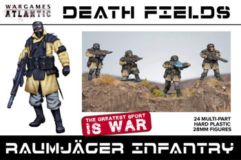 Wargames Atlantic Death Fields: Raumjager Infantry
