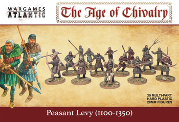 Wargames Atlantic Age of Chivalry: Peasant Levy (1100-1350) Wargames Atlantic Age of Chivalry: Peasant Levy (1100-1350)