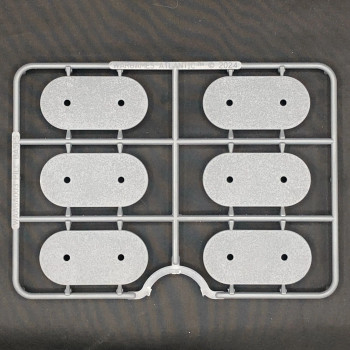 Wargames Atlantic General Accoutrements: 25mm x 50mm Pill Dual Use Bases