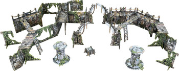 Maladum Overgrown Sanctum (Oblivion's Maw) Terrain - Fantasy Dungeon Crawler Game Immersive Pre-colored Scenery for Solo, Co-op and Adversarial Play Maladum Overgrown Sanctum (Oblivion's Maw) Terrain - Fantasy Dungeon Crawler Game Immersive Pre-colored Scenery for Solo, Co-op and Adversarial Play