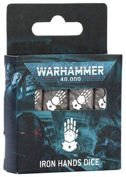 Warhammer 40k Iron Hands Dice (2025) Warhammer 40k Iron Hands Dice (2025)