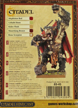 Warhammer Fantasy Chaos Throgg, The Troll King (OOP, Finecast) Warhammer Fantasy Chaos Throgg, The Troll King (OOP, Finecast)