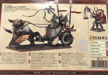 Warhammer Fantasy Chaos / Gorebeast Chariot (OOP) Warhammer Fantasy Chaos / Gorebeast Chariot (OOP)