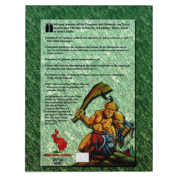 Chivalry & Sorcery 3rd Edition: Creatures Bestiary
