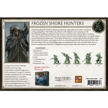 Game of Thrones: A Song of Ice & Fire Free Folk Frozen Shore Hunters Miniatures Set
