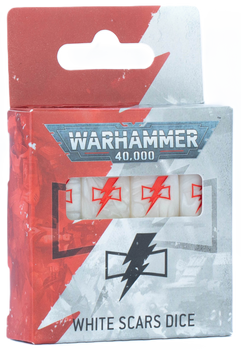 Warhammer 40k White Scars Dice (2025)