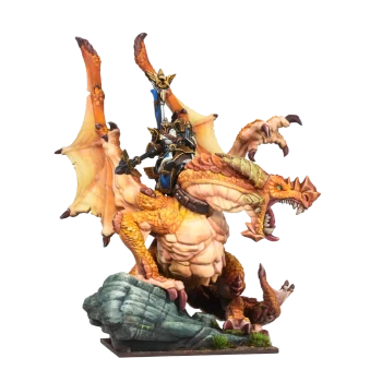 Kings of War Basilea High Paladin on Dragon - Preorder
