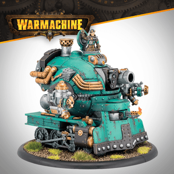 Warmachine Crucible Guard Captain Eira MacKay, Ordic Battle Engine Warcaster (OOP)