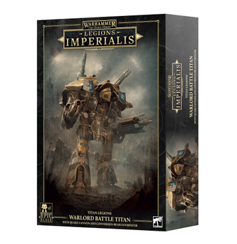 Legions Imperialis Warlord Titan w/ Quake Cannon & Conversion Beam Extirpator