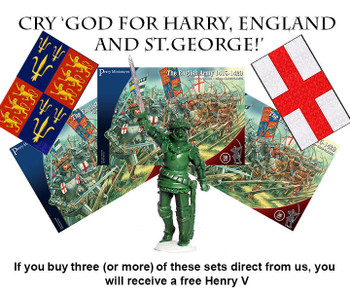 Agincourt Plastic English Army 1415-29 - Available to Order