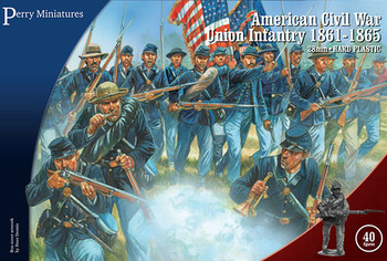 ACW Plastic Union Infantry 1861-65 - Available to Order