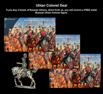 Napoleonic Russian Uhlans 1812-14 - Available to Order