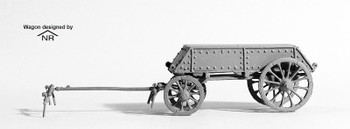 Napoleonic French Pontoon Wagon w/ Pontoniers - Available to Order