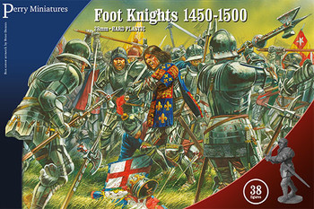 War of the Roses Plastic Foot Knights 1450-1500 - Available to Order