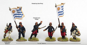 War of the Triple Alliance (1864-70) Uruguayan Infantry Command ''Florida'' / ''24 de Abril'' Battalions - Available to Order