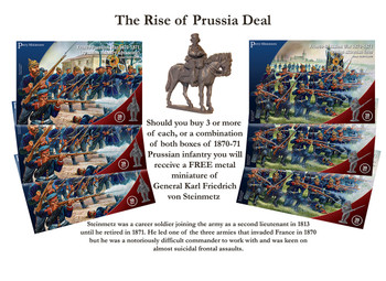 Franco-Prussian War Prussian Infantry Skirmishing - Available to Order